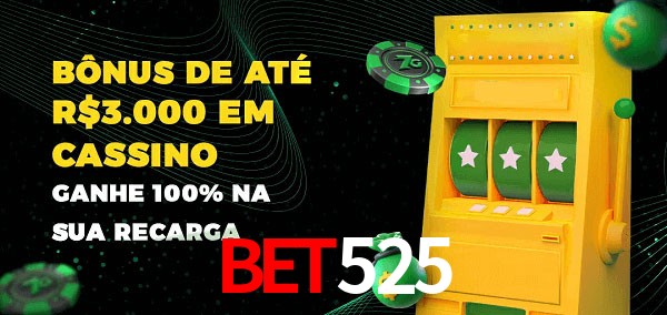 Bet525 melhor bônus de depósito
